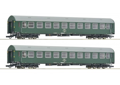 Set 2 vagoane de calatori Y PKP - H0 Roco 6200102